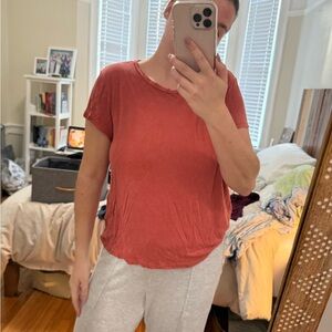 Women's Casual Peach Top